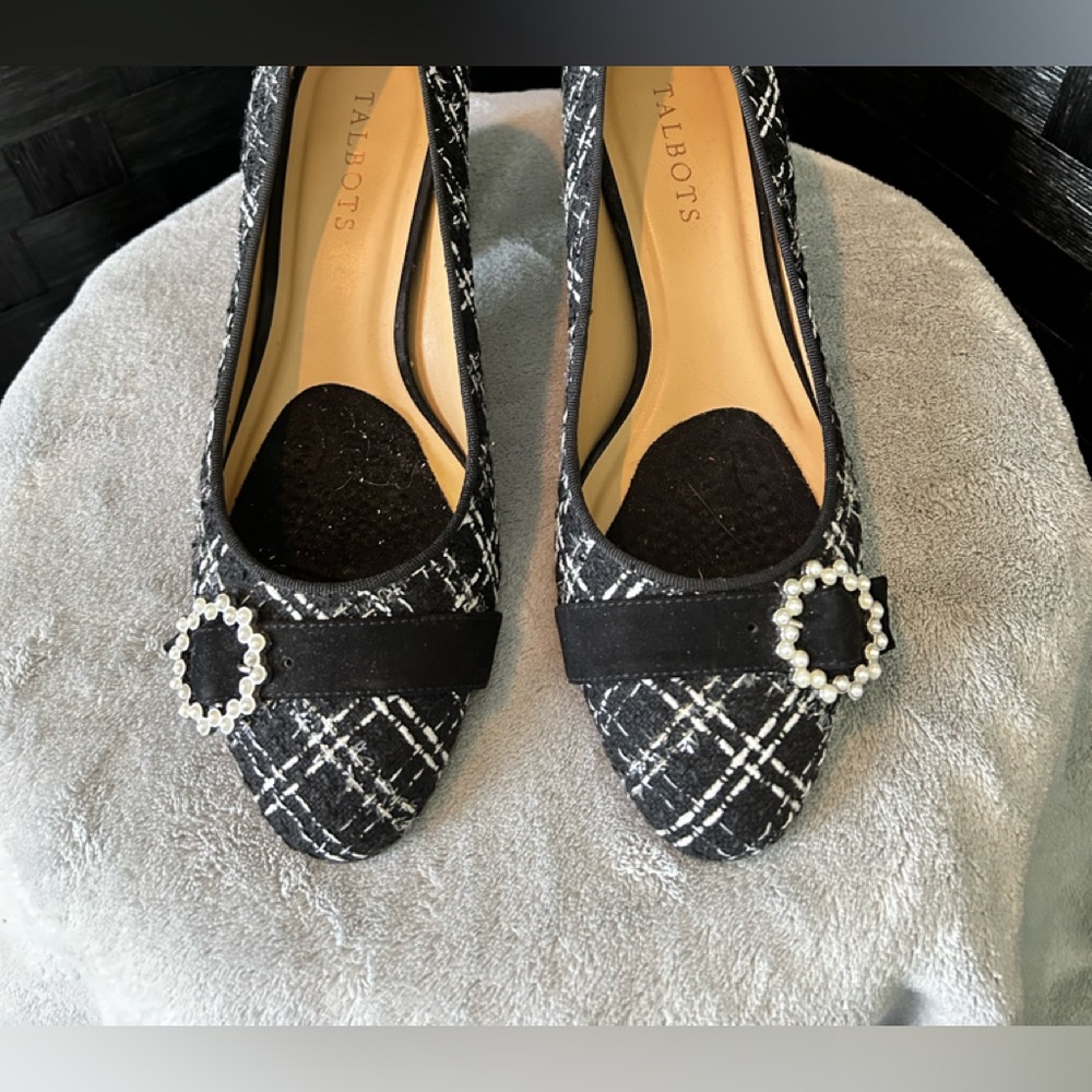 Talbots Tweed Heels